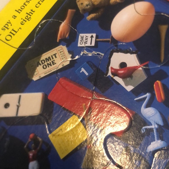 Vintage 90s I SPY 1, 2, 3… Floor Puzzle Briarpatch Large 30 Pieces - Picture 9 of 12